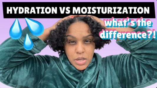 Hydration VS Moisturization | What's the difference?